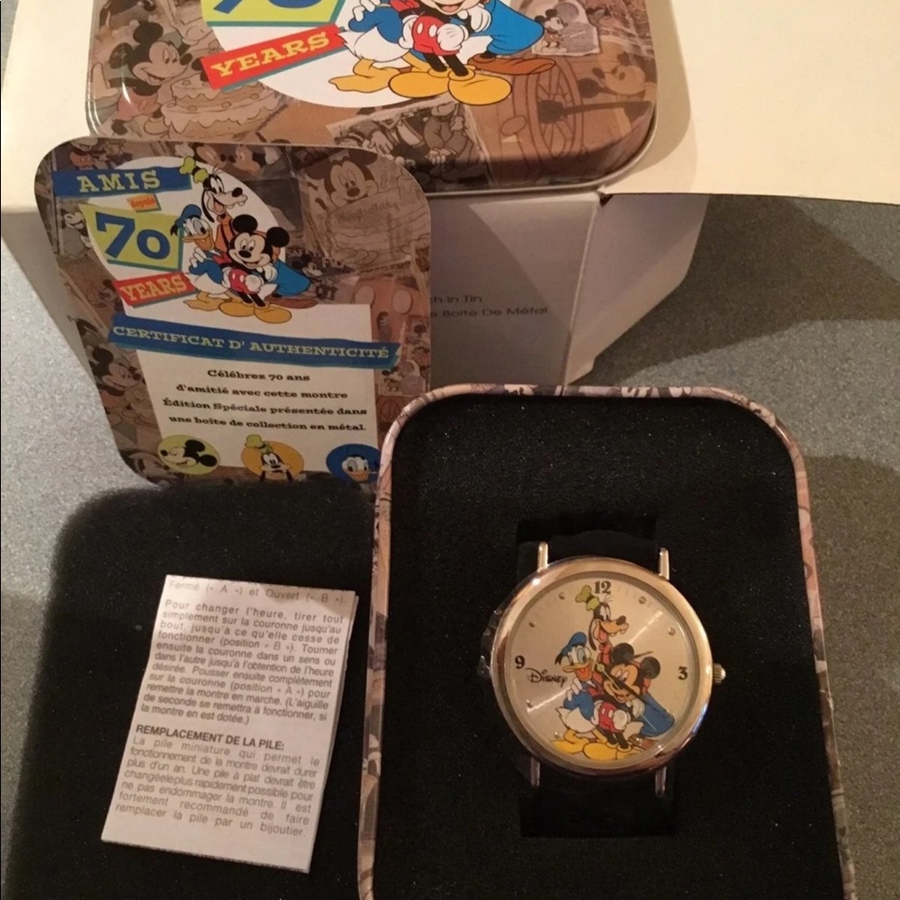 Disney Friends 70th Anniversary Watch